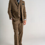 Argyle Brown Suit