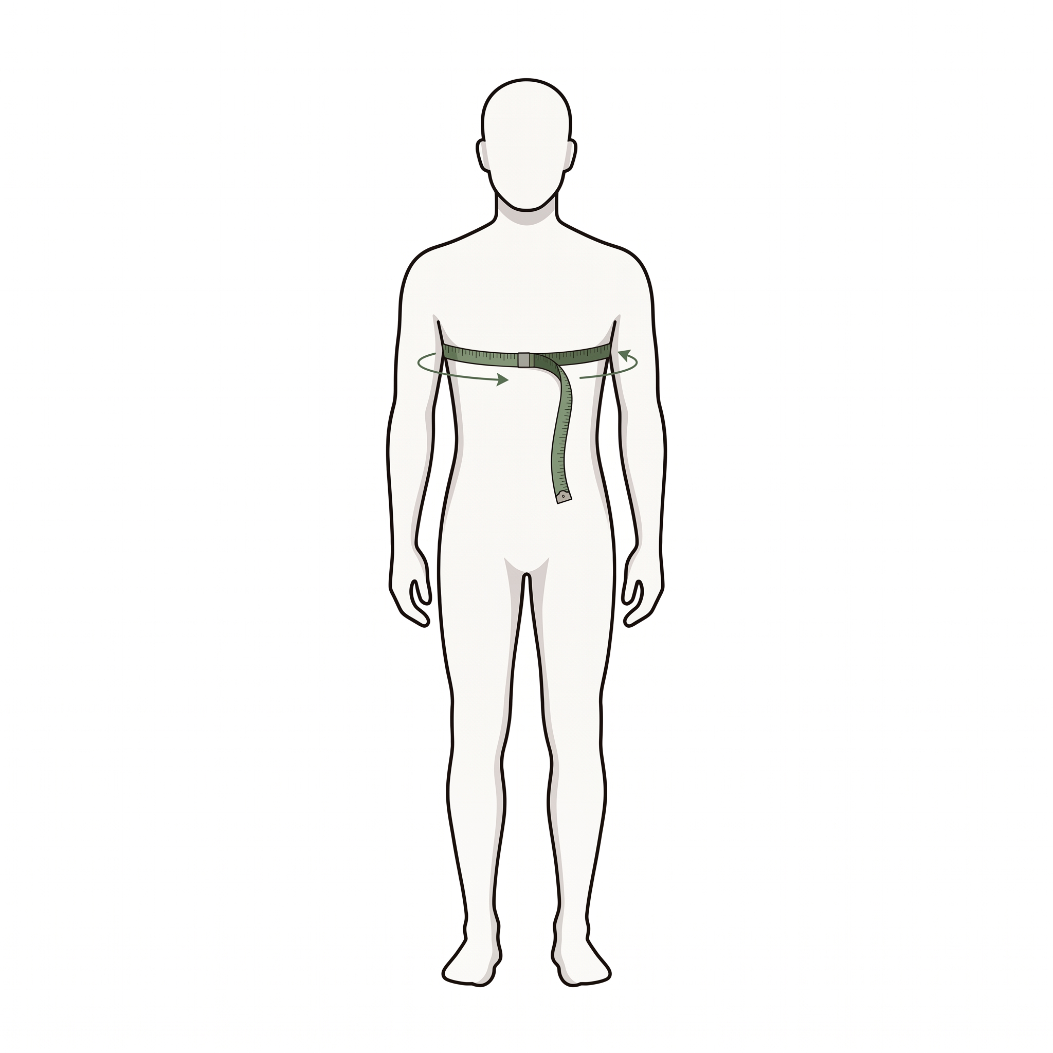 How to measure your chest